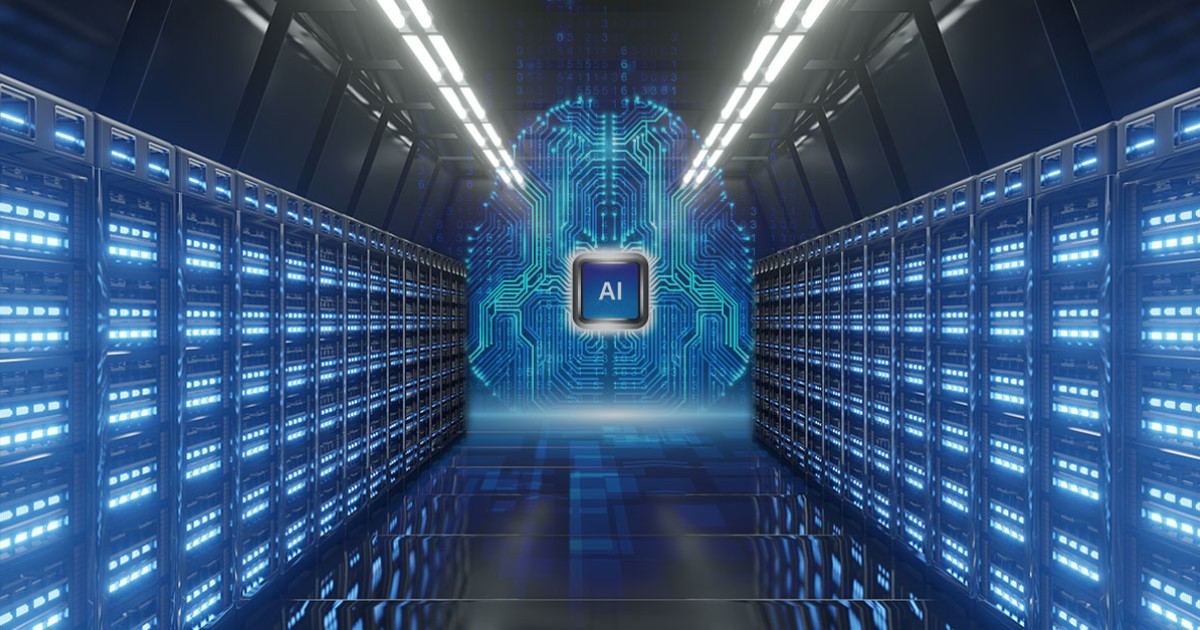 Server AI có bộ nhớ lưu trữ vượt trội, đảm bảo truy xuất dữ liệu lớn