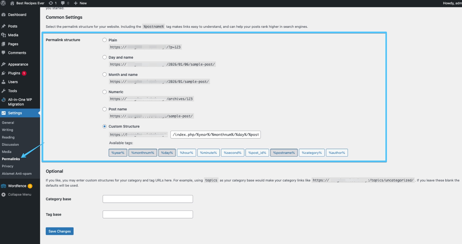 Bạn kiểm tra xem cấu trúc hiện tại có hợp lệ không.