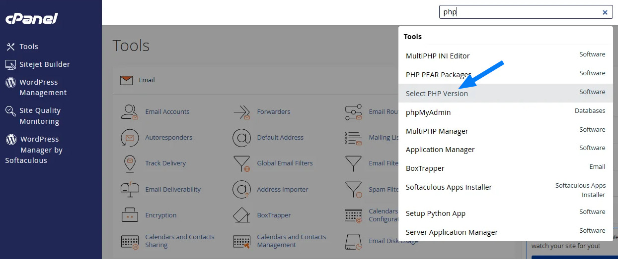 Cách khắc phục lỗi "This site is experiencing technical difficulties" nhanh chóng 26 Kiểm tra phiên bản PHP