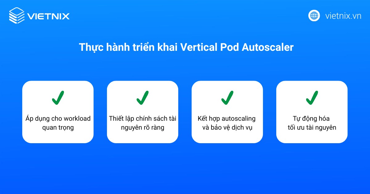 Thực hành triển khai Vertical Pod Autoscaler