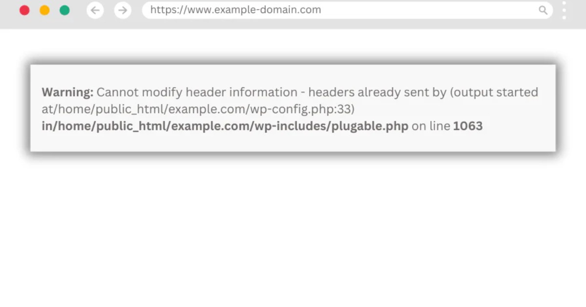 Lỗi Warning: Cannot Modify Header Information là gì? Nguyên nhân và cách khắc phục nhanh chóng 17 Khi gặp lỗi Warning: Cannot modify header information, bạn sẽ thấy xuất hiện dòng thông báo cảnh báo ngay trên giao diện website hoặc trong log hệ thống