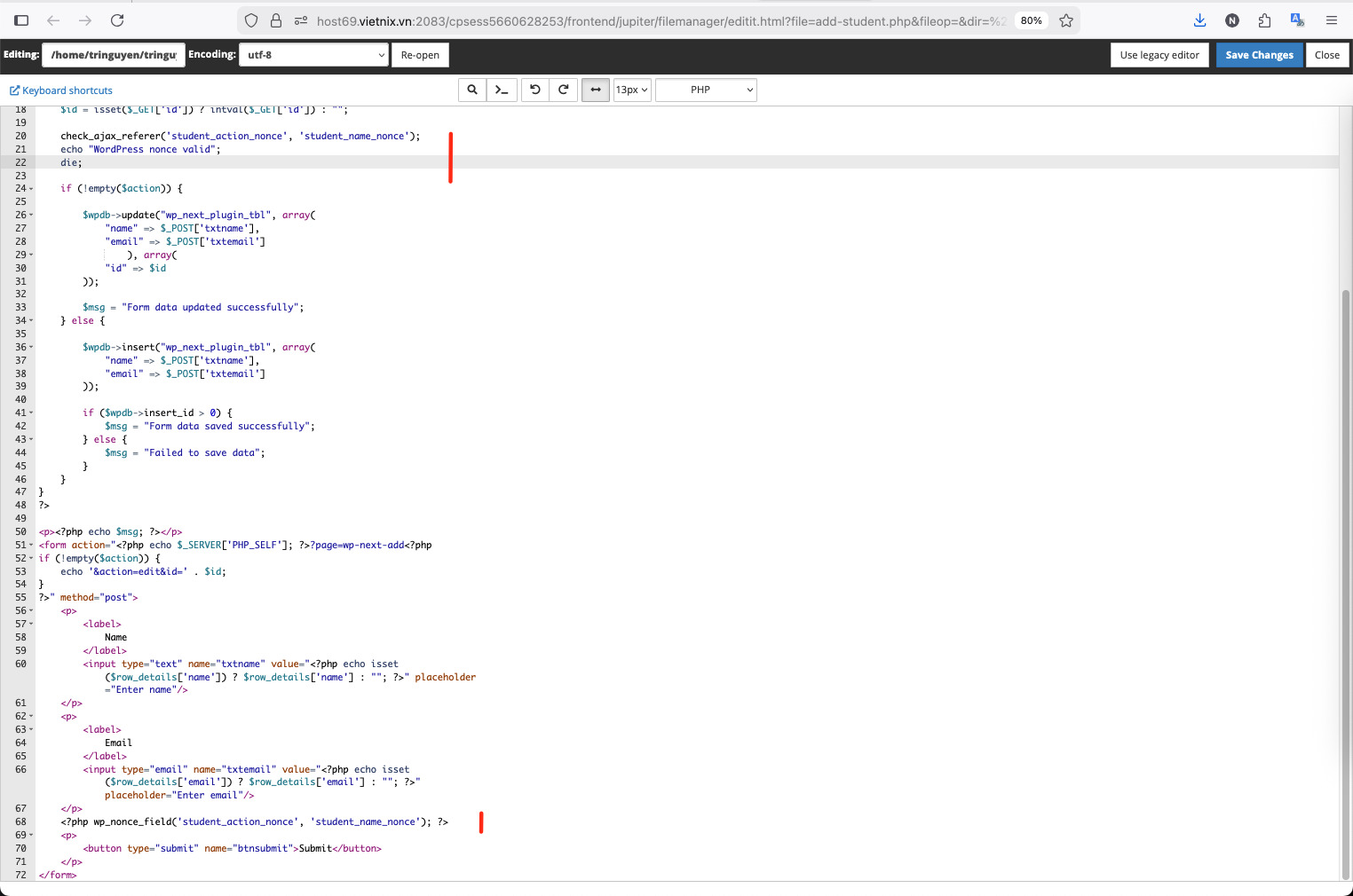 WordPress Nonce là gì? Hướng dẫn triển khai và sử dụng Nonce trong WordPress 29 Check_ajax_referer để xác minh nonce
