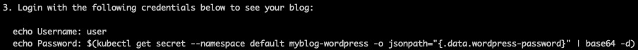 Thông tin login