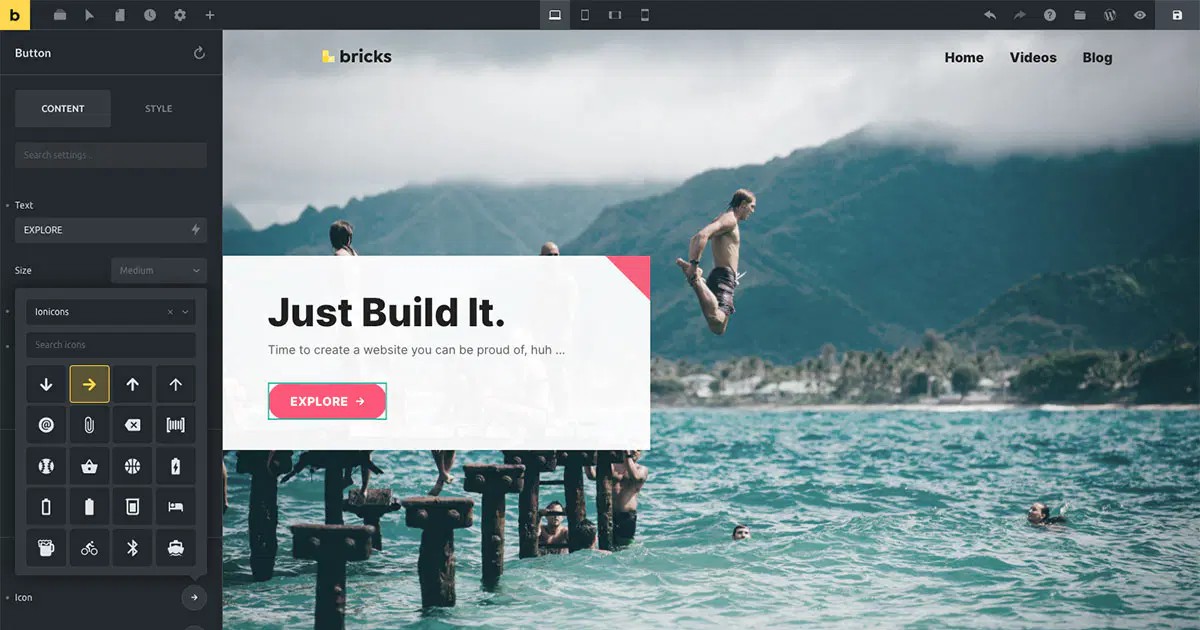 Bricks Builder phù hợp hơn với người dùng WordPress nâng cao và lập trình viên cần hiệu năng cao