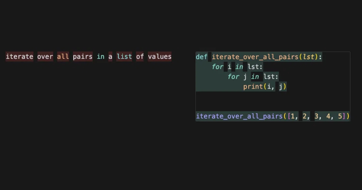 Tính năng auto-complete cũng hỗ trợ các mô tả bằng ngôn ngữ tự nhiên