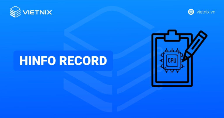 HINFO record là gì? Hướng dẫn tạo và kiểm tra HINFO record trên DNS chi tiết