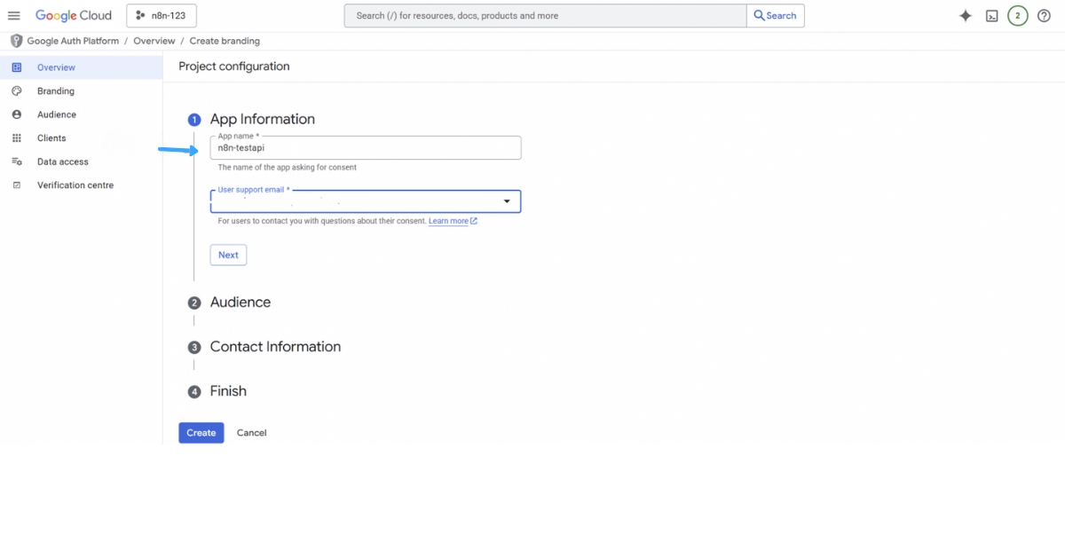 Hướng dẫn kết nối Google Sheet với n8n đơn giản, nhanh chóng 35 Nhấn nút Get started