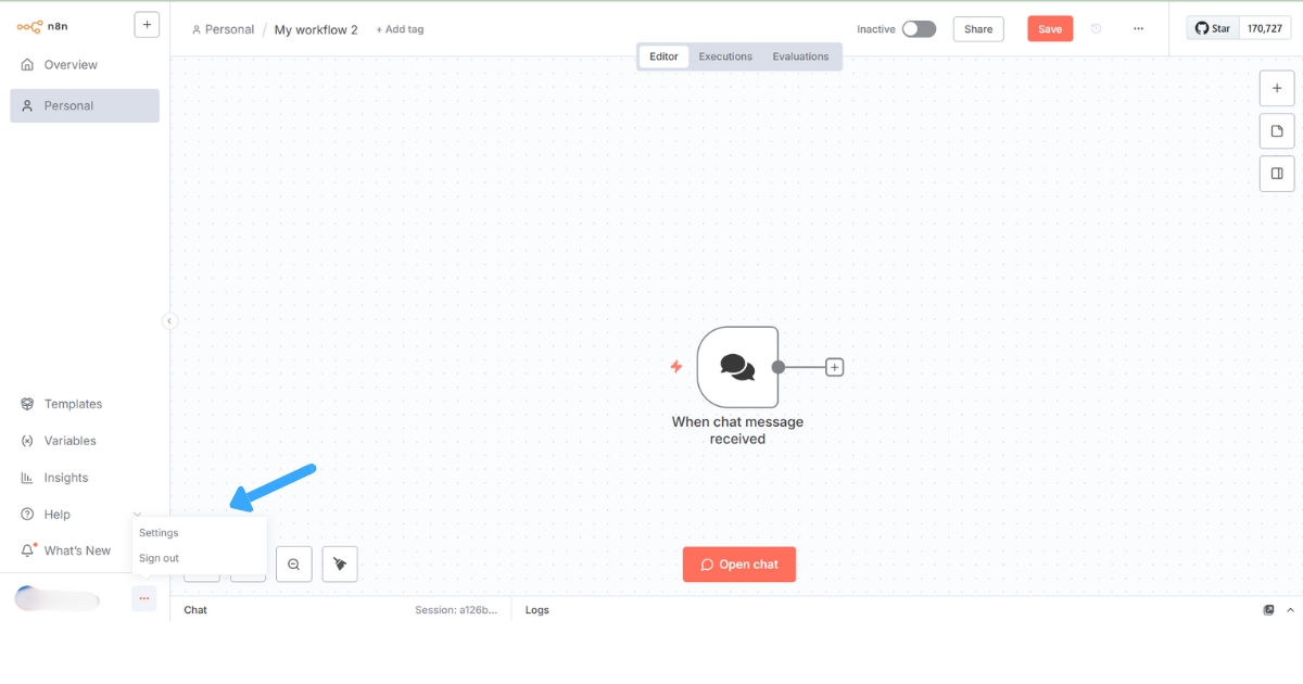 Bạn nhấn vào biểu tượng dấu ba chấm bên cạnh tên người dùng