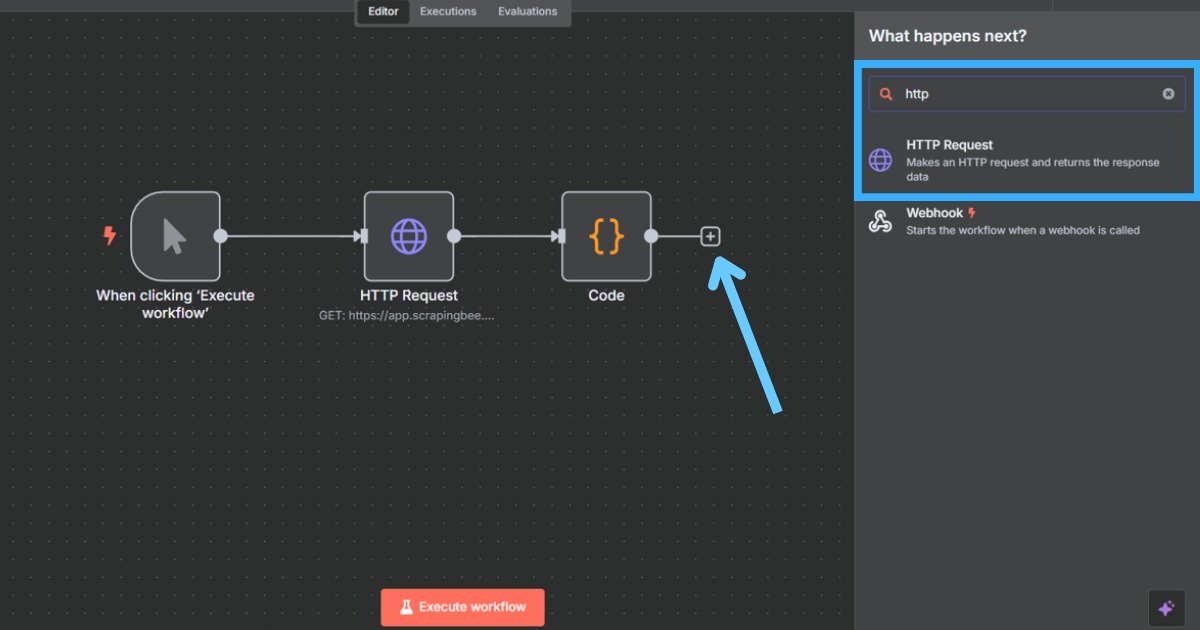 Cách thêm node vào workflow