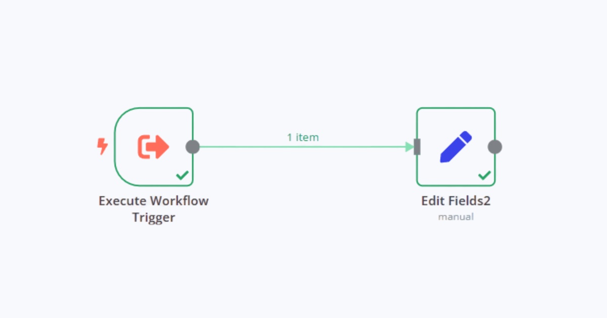 Trigger node dùng để khởi động workflow và tạo ra dữ liệu đầu vào đầu tiên cho cả luồng xử lý.