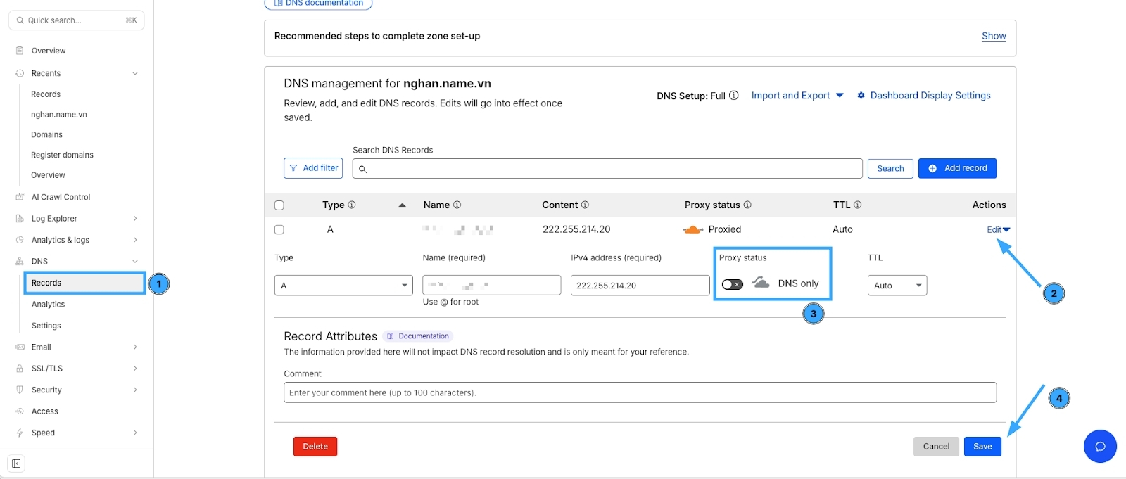 Hướng dẫn tắt Proxy