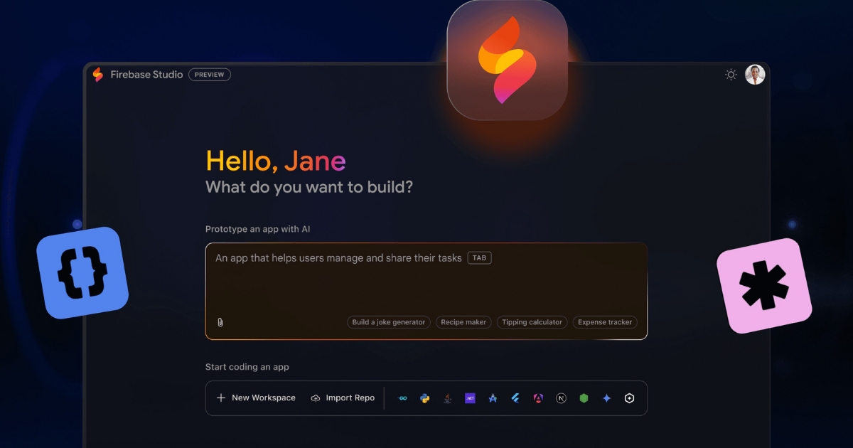 Cách sử dụng vibe coding với Firebase Studio (Nguồn: Internet)
