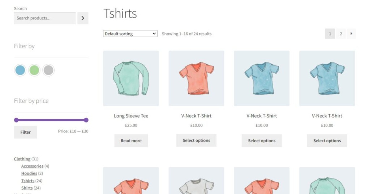 Kiểm tra Catalog visibility, trạng thái và thuộc tính sản phẩm