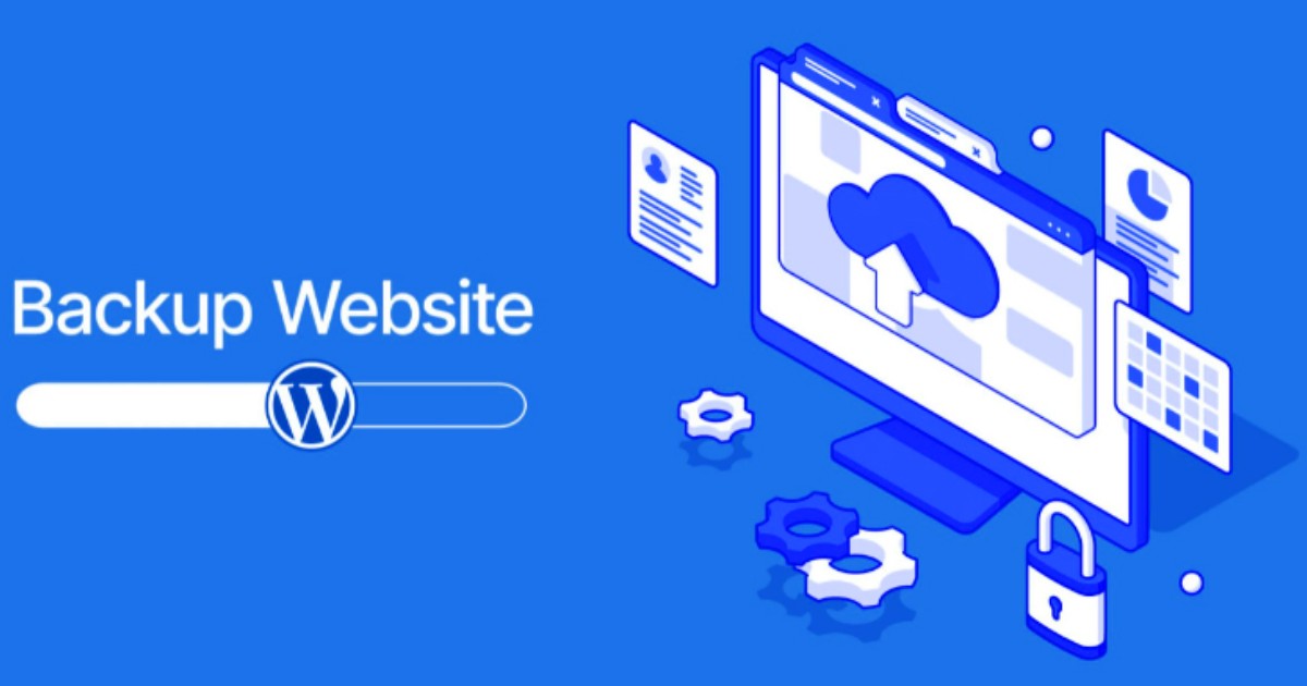 Bạn cần tạo bản backup cho cả mã nguồn và database