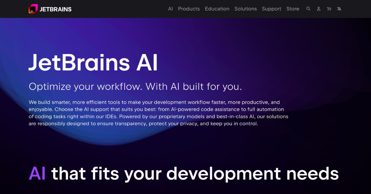JetBrains AI Assistant là công cụ hỗ trợ lập trình thông minh, được tích hợp sâu vào các IDE của JetBrains