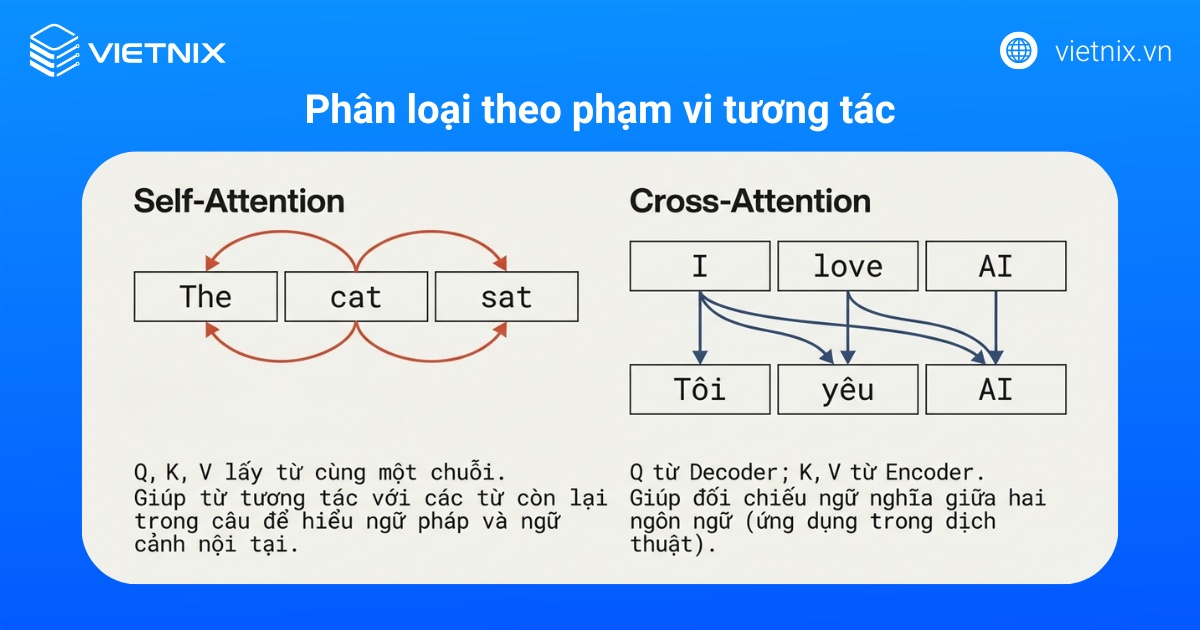 Phân loại theo phạm vi tương tác của dữ liệu