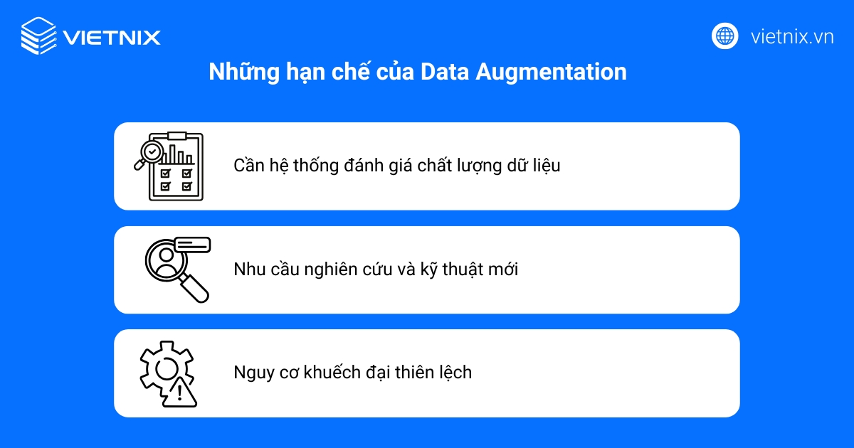 Những hạn chế của Data Augmentation