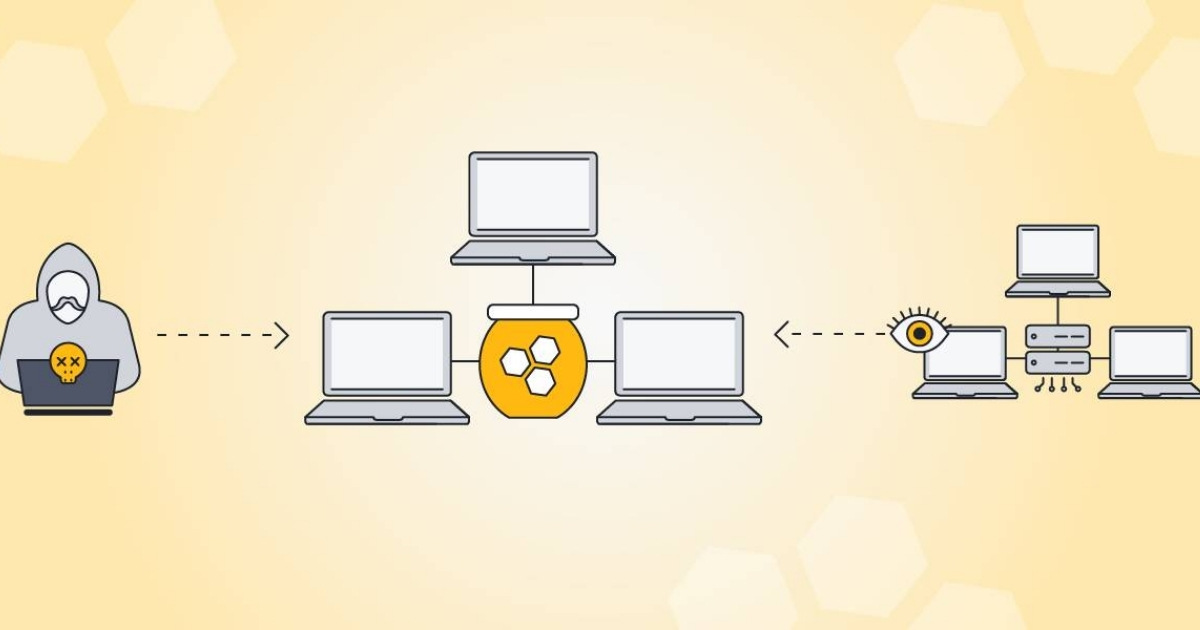 Honeypot hoạt động như một cái bẫy, giả lập mục tiêu để thu hút kẻ tấn công
