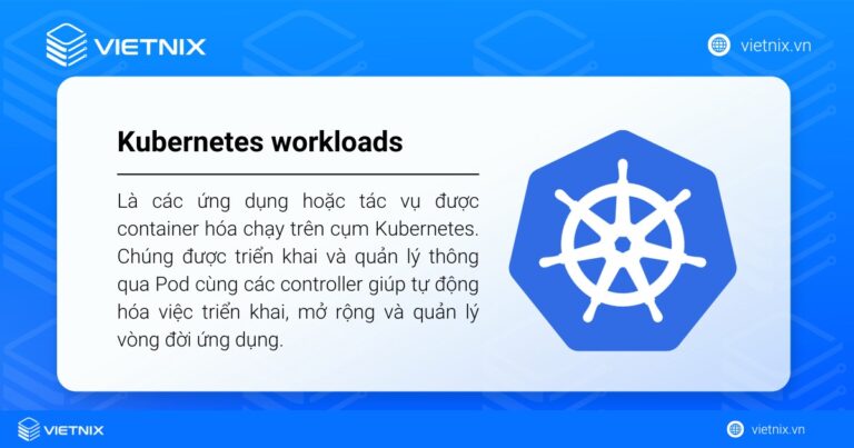 Kubernetes workloads là gì? Các loại workload resources