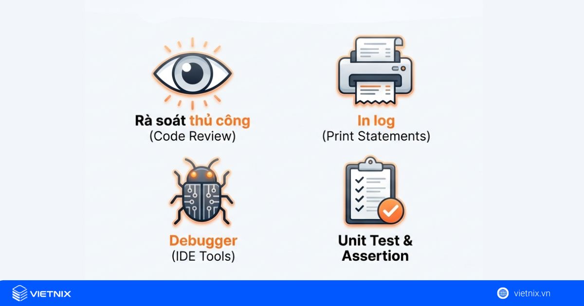 Cách phát hiện và sửa lỗi logic hiệu quả