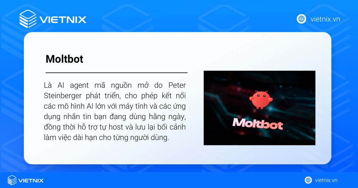 Moltbot là AI agent mã nguồn mở do Peter Steinberger phát triển