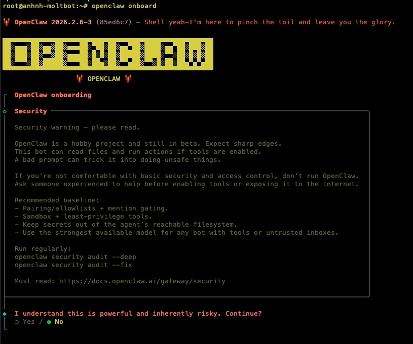 Giao diện onboarding