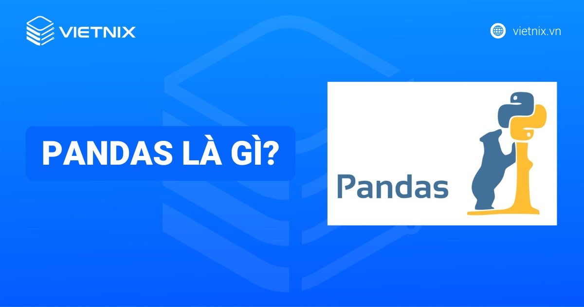 Pandas là gì? Ưu điểm và cách thức hoạt động của thư viện Pandas