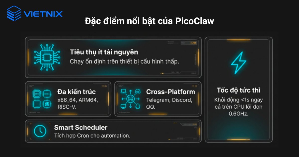 Đặc điểm nổi bật của PicoClaw