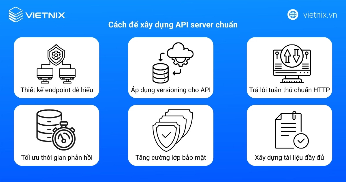 Cách để xây dựng API server chuẩn
