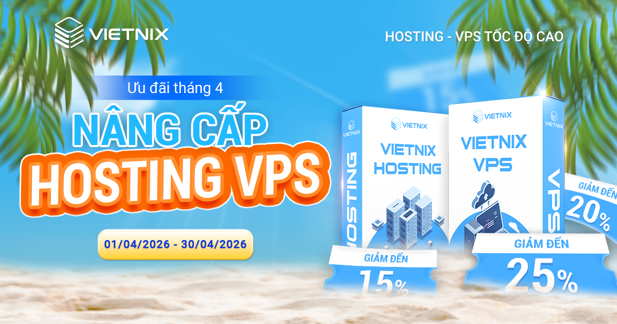 Chương trình khuyến mãi tháng tư