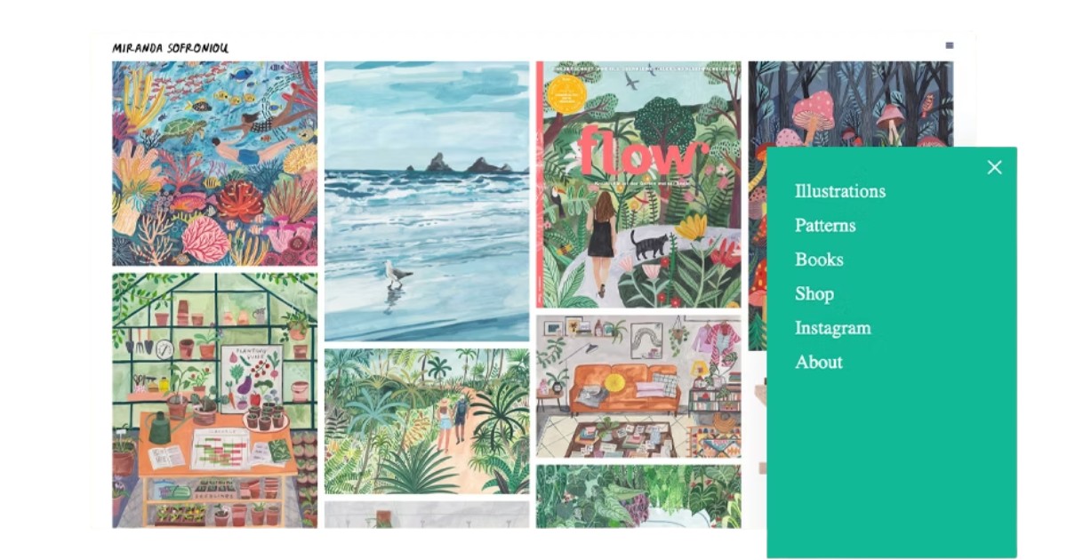 Website Miranda Sofroniou