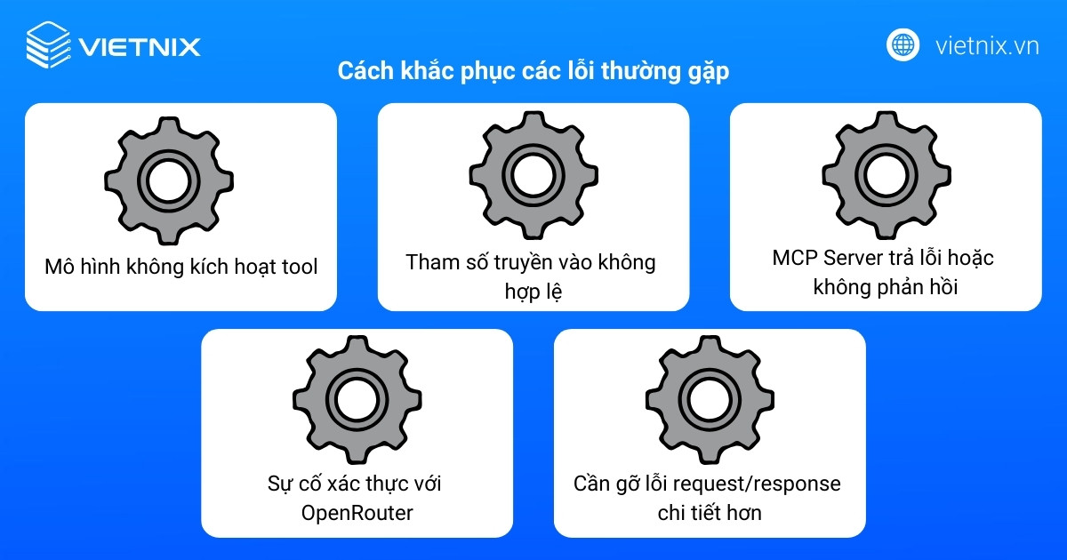 Cách khắc phục các lỗi thường gặp
