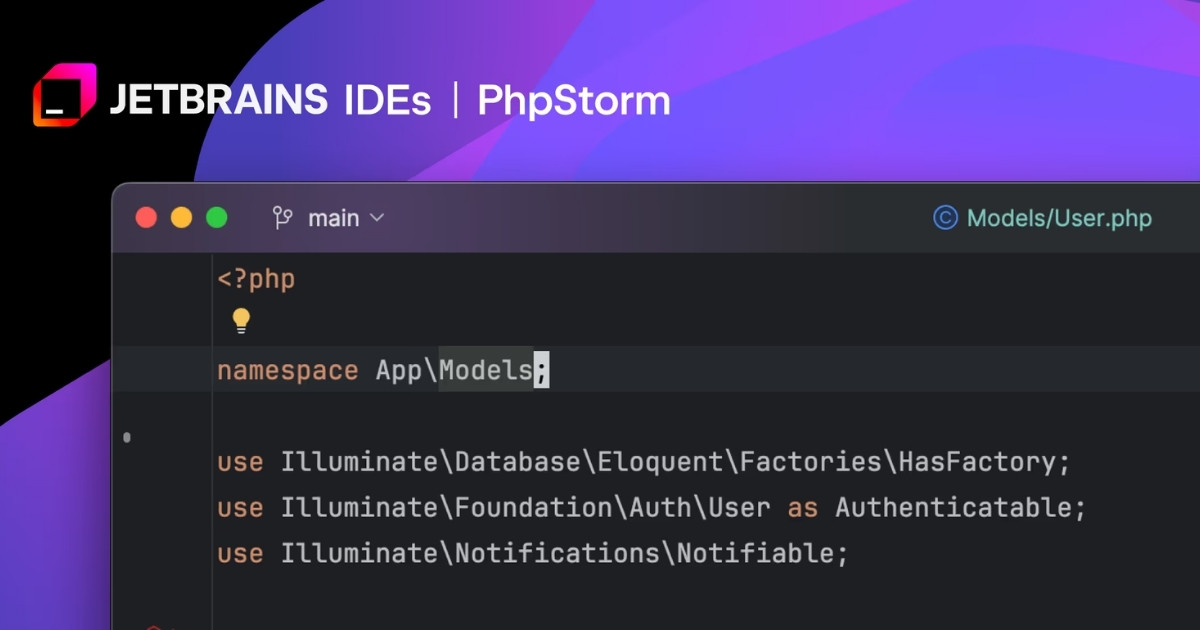 PhpStorm cung cấp một trình soạn thảo PHP thông minh, đóng vai trò như trợ thủ hỗ trợ bạn trong suốt quá trình viết mã.​
