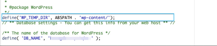 Vị trí đặt code đúng
