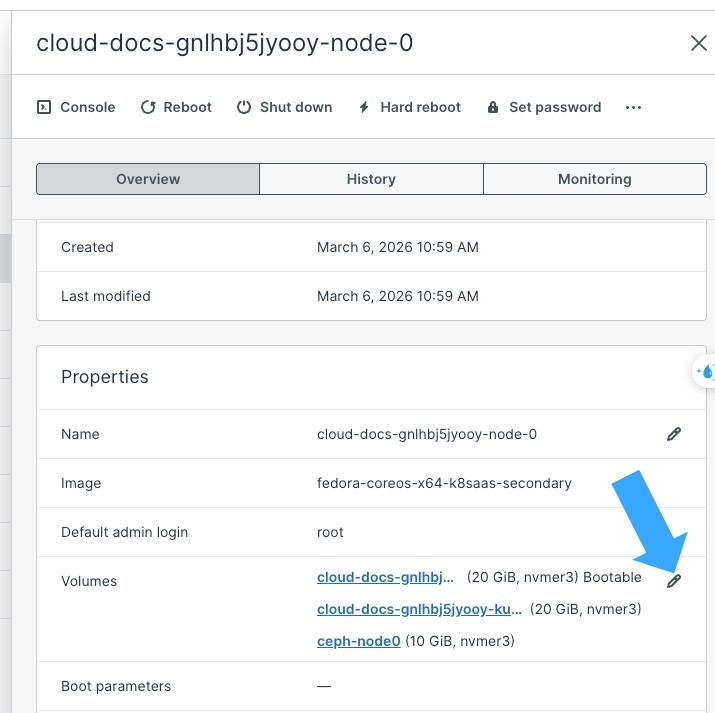Bạn hãy chọn volume