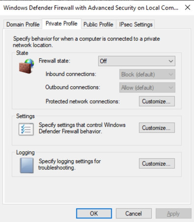 Bạn hãy mở Control Panel và chọn Windows Firewall