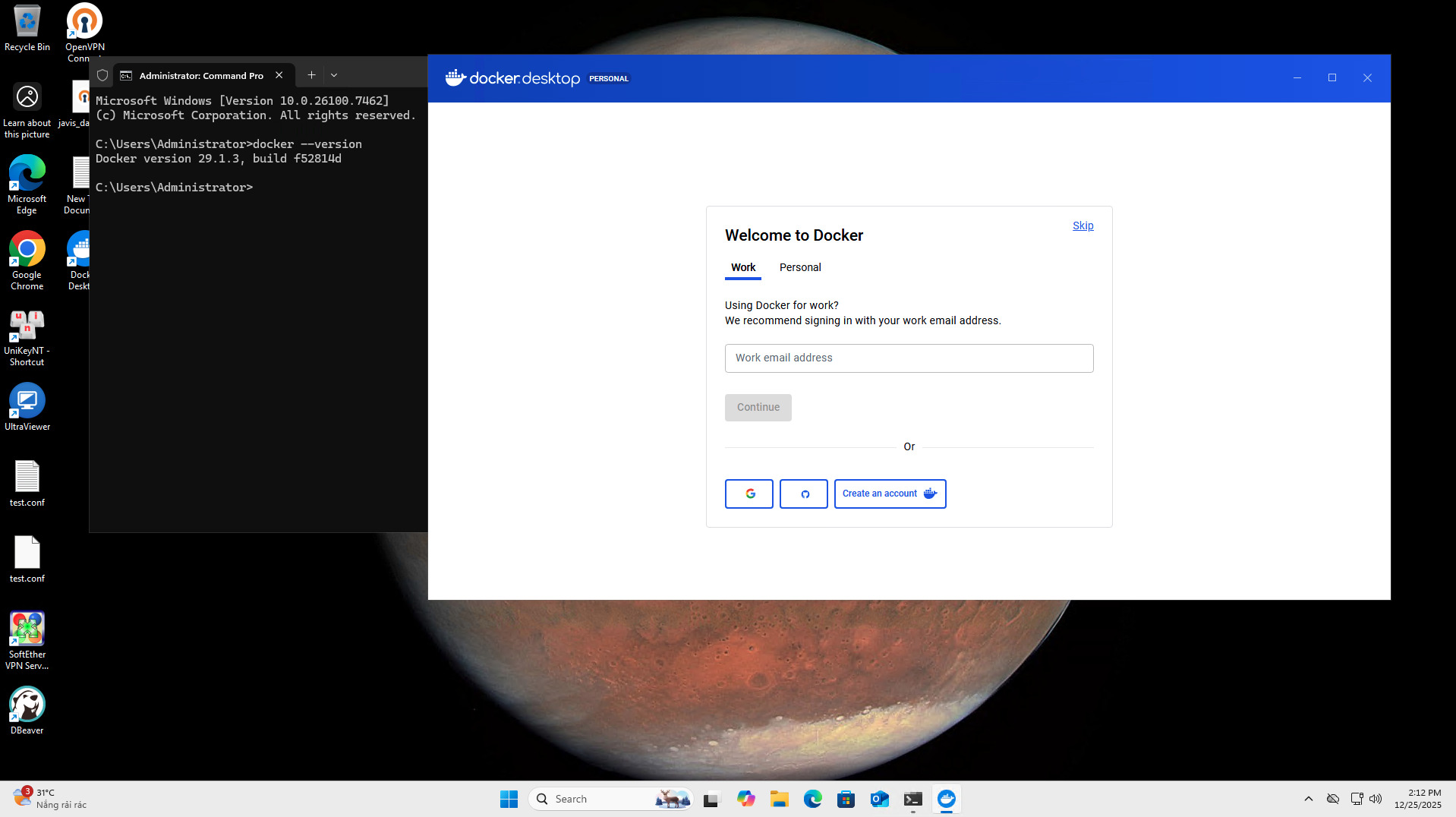 Docker Engine là gì? Hướng dẫn cài đặt Docker Engine trên các nền tảng 19 Cài đặt Docker Engine trên Windows