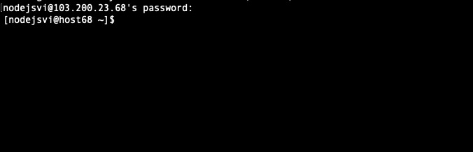 Kết nối SSH đến server hosting WordPress.