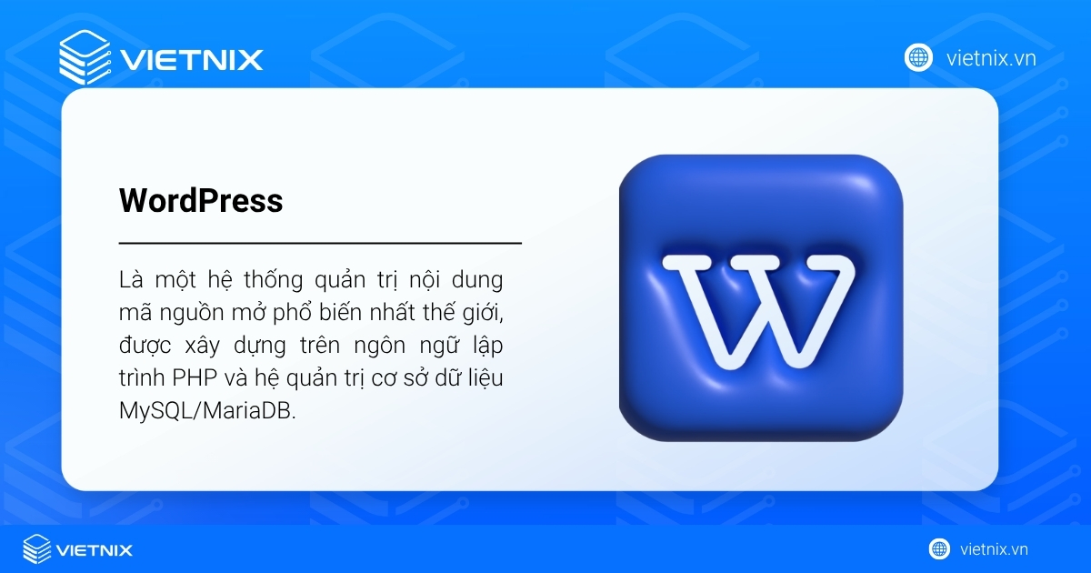 WordPress là một hệ thống mã nguồn mở hỗ trợ tạo và quản lý blog