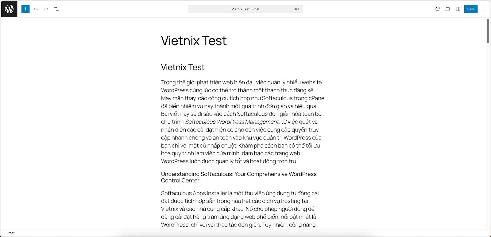 Bài viết của AI viết đã xuất hiện lên blog sẵn sàng để xuất bản