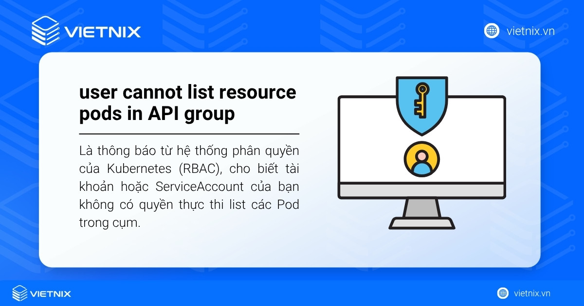 user cannot list resource pods in api group 01