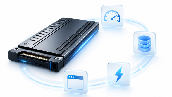100% ổ cứng NVMe Enterprise