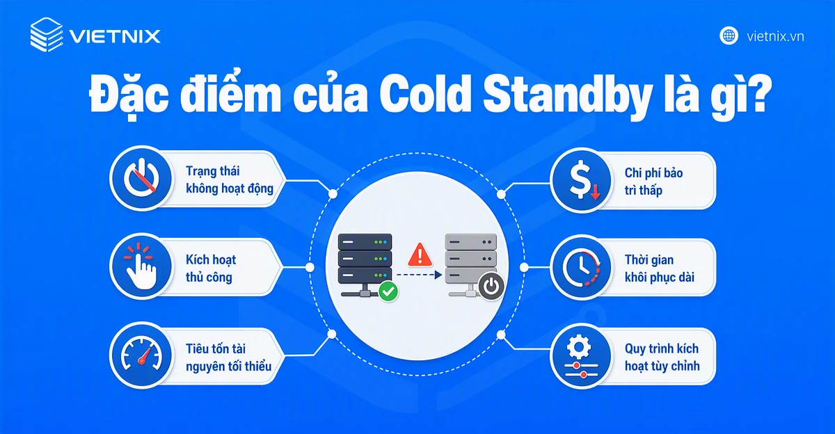 Đặc điểm của Cold Standby là gì?