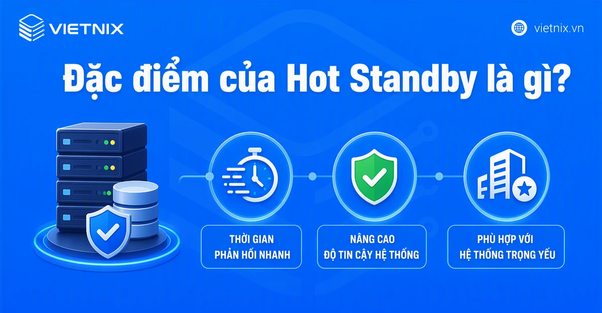 Đặc điểm của Hot Standby là gì?