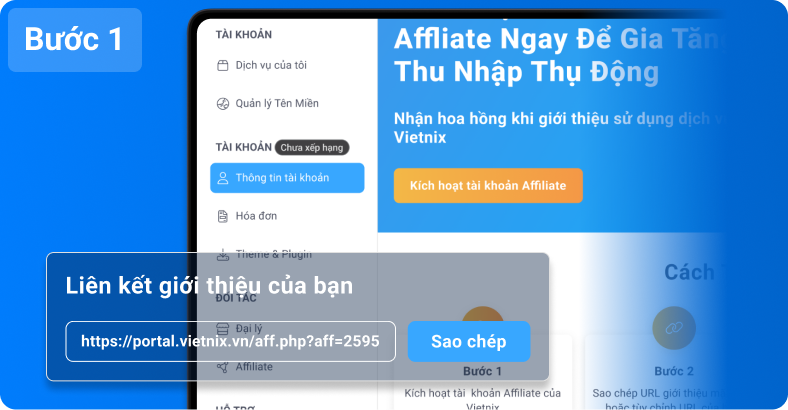 đăng kí affiliate