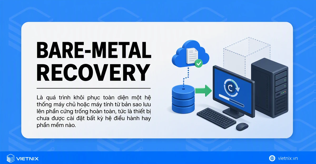 Bare-Metal Recovery là gì? Tầm quan trọng của Bare-Metal Recovery 14 Bare-Metal Recovery là gì?
