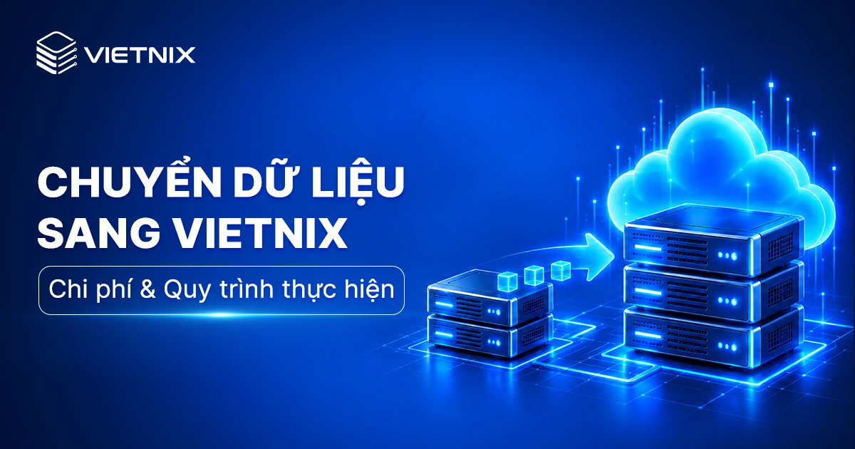 Chuyển dữ liệu về Vietnix