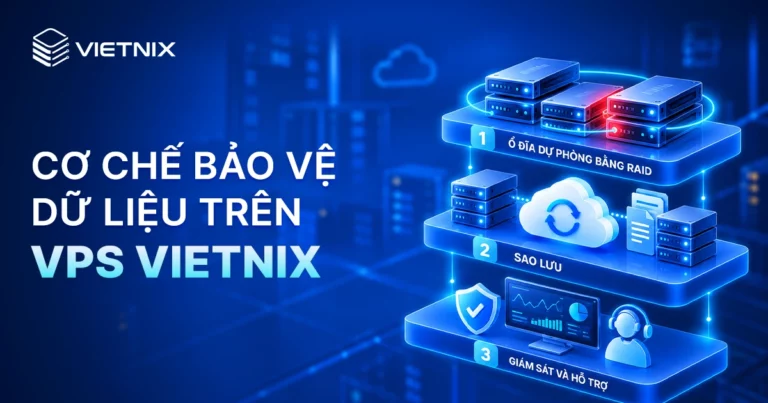 Cơ chế bảo vệ dữ liệu trên VPS Vietnix